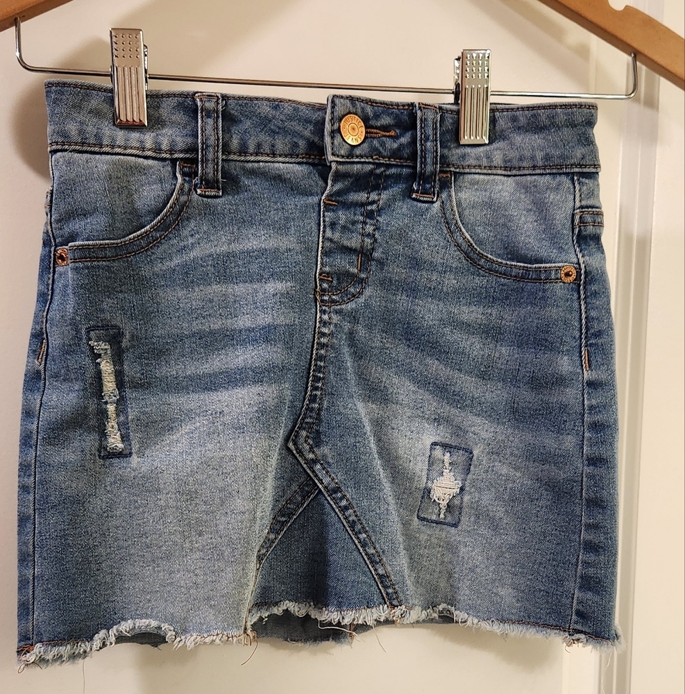 Girl Justice jeans skirt